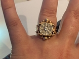 Золотое Кольцо Печатка Перстень 585 пробы 12.8 г. Ручная Работа сделано под заказ, фото №10