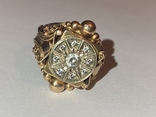 Золотое Кольцо Печатка Перстень 585 пробы 12.8 г. Ручная Работа сделано под заказ, фото №2