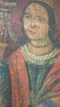 Икона на полотне Богородица Архангел и святая великомученица Варвара, фото №12