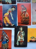 Открытки Индийские танци (1968год.) 14шт., фото №7