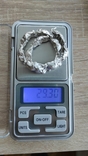 Срібний браслет ручної роботи 925 пр. 29г., фото №10