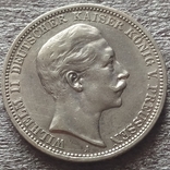 3 марки 1909 року А, Вільгельм ІІ, фото №2