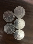 5 жетонов 20 пенни 1903-2шт, 1920, 1949, 1981, фото №3