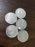 5 жетонов 20 пенни 1903-2шт, 1920, 1949, 1981, фото №5