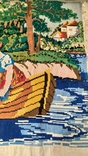 Вышивка крестом катание на лодке, фото №4