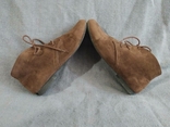 Туфли башмаки из Англии 36 ATMOSPHERE Замша, фото №3