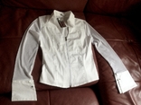Блузка белая на молнии, р.38/12лет, photo number 5