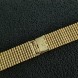 Позолоченный браслет 18 мм СССР + коробочка, фото №9
