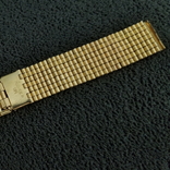 Позолоченный браслет 18 мм СССР + коробочка, фото №10