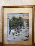 Вид из окна квартиры Буковецкого, Неизвестного Художника, фото №5