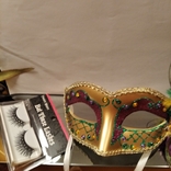 Карнавальна маска.Вінтаж,привезена зі штатів., фото №6