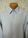 Оригинальная рубашка LACOSTE коттон р-р 39(состояние нового), фото №4