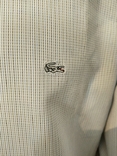 Оригинальная рубашка LACOSTE коттон р-р 39(состояние нового), фото №5