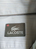 Оригинальная рубашка LACOSTE коттон р-р 39(состояние нового), фото №11