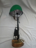 Светильник из винтовки Мосина и советской каски, фото №4