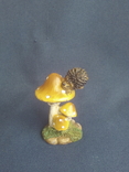 Скульптурная композиция "Грибы. Ежик на грибочке". Германия, фото №4