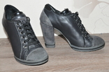 Эксклюзив. Dolce Gabbana (DG) 25 см. кожа. шикарные ботильоны, ботинки, туфли., photo number 4