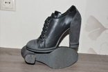 Эксклюзив. Dolce Gabbana (DG) 25 см. кожа. шикарные ботильоны, ботинки, туфли., фото №6