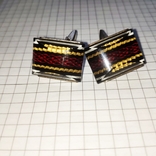 Vintage cufflinks with a beautiful pattern, costume jewelry, USSR, photo number 13