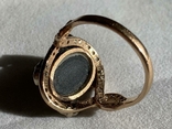Кольцо с авантюрином, фото №5