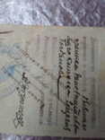 Photo of the son of the Court Counselor and identity card of 1913 (wet royal seal), photo number 5