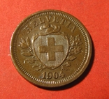 Швейцарія 1 рапен 1904, фото №3