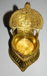 Ароматница для масел, индийское божество, бронза/латунь - h 11 см., фото №2