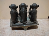  Три обезьяны.Пепельница, фото №3