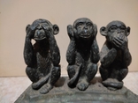  Три обезьяны.Пепельница, фото №5