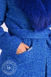 Зимнее пальто с меховой опушкой размер М (46), фото №8