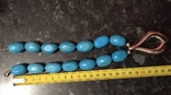 Necklace, beads, necklace.Silver, Arizona turquoise, 161 gr, photo number 6