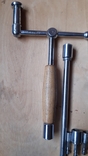 Универсальный ключ со сьемными головками 66 см, фото №4