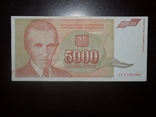 Югославия 5000 1993, photo number 2