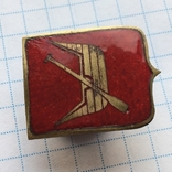 Знак герб города Лодзь тяж.метал эмаль закрутка Польша, photo number 3