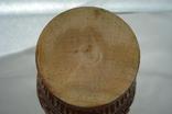 Дерев'яна ваза з різьбленням, фото №4