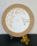 Картина, декоративное панно "золотые орхидеи", подарок на юбилей, фото №11