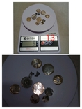 Посріблені контакти 1440 грам, з електричних автоматів ссср, фото №8