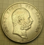 5 марок, 1903 год, Саксония,, фото №6