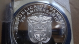 5 бальбоа 1978 Панама 70 лет независимости.тираж-11000 серебро 35,12, фото №6