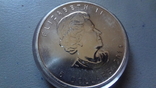 5 долларов 2011 Канада Волк унция серебро (О.2.21), фото №4