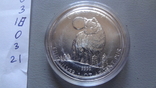 5 долларов 2011 Канада Волк унция серебро (О.2.21), фото №6