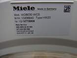 Пральна машина Miele W 1 WDB030 WCS екран сенсорний А +++ з Німеччини, фото №8