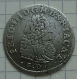 6 грош, Пруссия, 1698 год, SD., фото №3