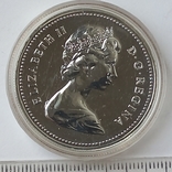 1 доллар, Канада, 1979 г., 300 лет кораблю "Грифон", серебро 0.500, фото №2