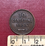 10 Чентезимо, 10 centesimi 1938 год, Сан Марино, фото №3