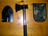 Набор лопата, топор, нож в чехле, фото №3
