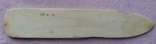 Нож для вскрытия конвертов, кость, северный промысел, фото №3