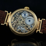 Чоловічий годинник - скелетон Wаndolec з вінтажним механізмом Зеніт Zenith Швейцарія, фото №6