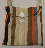 Старая тканая сумка., фото №3