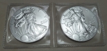 Инвестиционный доллар США Американский орел (тип 1), серебро 1 унция, photo number 5